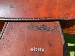 Used/vintage 15 good quality Mercedes Western show saddle US made