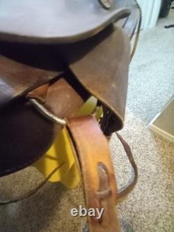 (Used/vintage) 16 Western Roping Saddle US Made