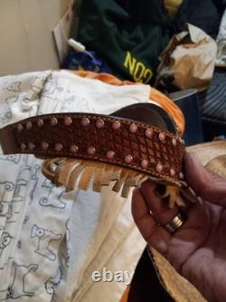 (Used/vintage) 16 Western Roping Saddle US Made