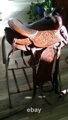 Used western horse saddle
