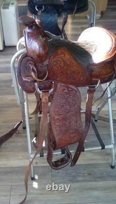 Used western horse saddle