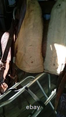 Used western horse saddle