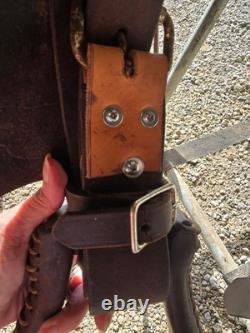 Used western saddle 16