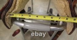 VERY NICE 16 Santa Fe Jim Sands Roping Saddle Brown, Western Tack (06RIE26EB)