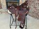 Victor Quality Equitation Western Show Saddle W Solid Sterling Silver & Riata