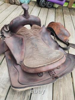 VTG 18 Action Co. RIDING, TRAIL, Roping HORSE Saddle, Texas