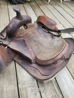 VTG 18 Action Co. RIDING, TRAIL, Roping HORSE Saddle, Texas