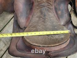 VTG 18 Action Co. RIDING, TRAIL, Roping HORSE Saddle, Texas