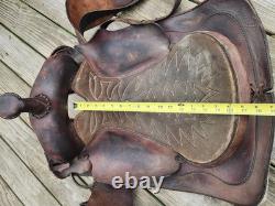 VTG 18 Action Co. RIDING, TRAIL, Roping HORSE Saddle, Texas