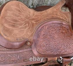 VTG Simco #3140 Leather Western Trail Horse Saddle 15