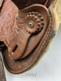 VTG Simco #3140 Leather Western Trail Horse Saddle 15