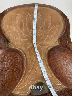 VTG Simco #3140 Leather Western Trail Horse Saddle 15