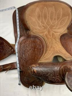 VTG Simco #3140 Leather Western Trail Horse Saddle 15