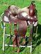 Very Nice 13 Western Youth Saddle With Silver Plates