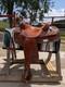 Very Nice Circle Y Equitation Western Saddle With Beautiful Tooling