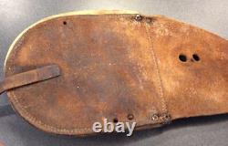 Very Rare Saddle Bags Maker Marked A. W. Brill Austin, Texas Leather Cowboy Bags