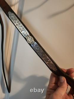 Victor Custom Tack Solid Sterling Silver + 12k Gold 16 FQHB Western Show Saddle