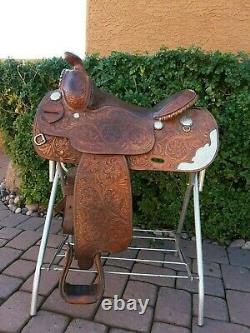 Victor Supreme Hand Made Western Show Saddle (pt)