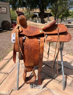 Vintage 13 HS Lebman Western Saddle All Proceeds to Charity