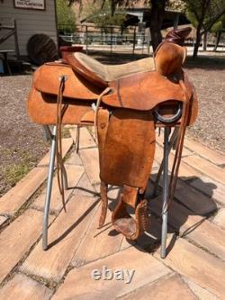 Vintage 13 HS Lebman Western Saddle All Proceeds to Charity
