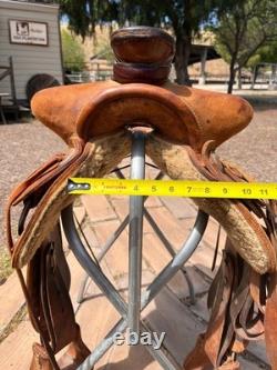 Vintage 13 HS Lebman Western Saddle All Proceeds to Charity