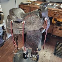 Vintage 14.5 Big Horn Western Saddle
