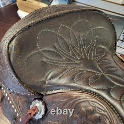 Vintage 14.5 Big Horn Western Saddle