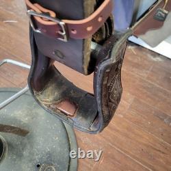 Vintage 14.5 Big Horn Western Saddle