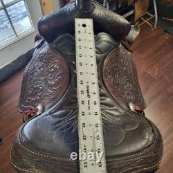 Vintage 14.5 Big Horn Western Saddle