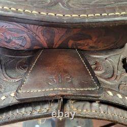 Vintage 14.5 Big Horn Western Saddle