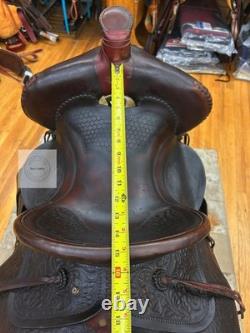 Vintage 14.5 George Lawrence Saddle Company Western Saddle