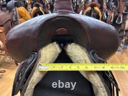 Vintage 14.5 George Lawrence Saddle Company Western Saddle