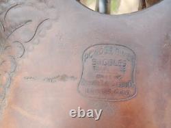 Vintage 14 Cowboy Collectable, Powder River Brand Western pleasure/Trail saddle