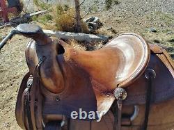 Vintage 14 Cowboy Collectable Western pleasure/Trail saddle, J. C. Higgins Maker