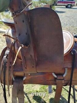 Vintage 14 Cowboy Collectable Western pleasure/Trail saddle, J. C. Higgins Maker