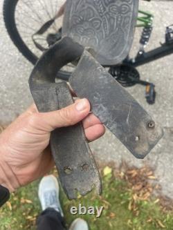 Vintage 14 Cowboy Western Saddle Red Leather John M Paul Rockford ill Rare 50's