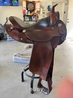 Vintage 15 Circle Y Equitation/Show Saddle MINT Condition (1986)