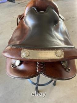 Vintage 15 Circle Y Equitation/Show Saddle MINT Condition (1986)