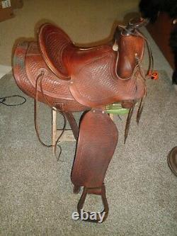 Vintage 15 Colorado Saddlery Western Saddle