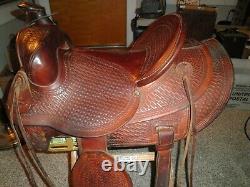 Vintage 15 Colorado Saddlery Western Saddle