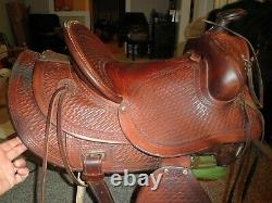 Vintage 15 Colorado Saddlery Western Saddle