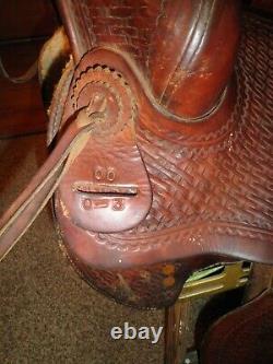 Vintage 15 Colorado Saddlery Western Saddle