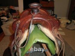 Vintage 15 Colorado Saddlery Western Saddle