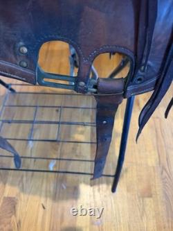 Vintage 15 Western Saddle