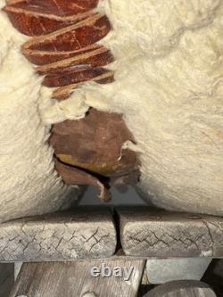 Vintage 15? Western Saddle Tooled Leather Full Quarter Horse Bars Trail Ranch