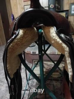 Vintage 1880s D. E. Walker Visalia SADDLE