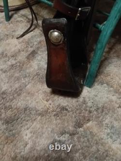 Vintage 1880s D. E. Walker Visalia SADDLE