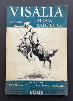 Vintage 1940 Visalia Stock Saddle Co Anniversary Catalog No 32 San Francisco