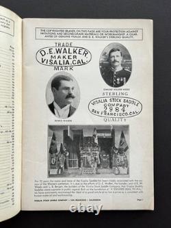Vintage 1940 Visalia Stock Saddle Co Anniversary Catalog No 32 San Francisco
