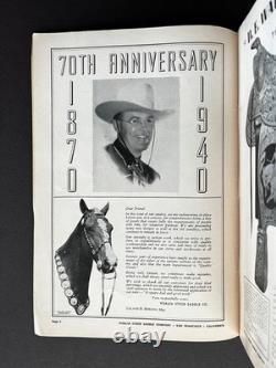 Vintage 1940 Visalia Stock Saddle Co Anniversary Catalog No 32 San Francisco